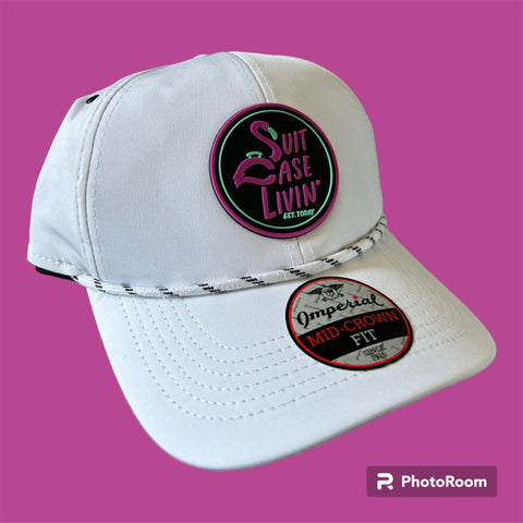 White Summer Livin Golf Hat