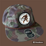 Camo Big Foot Rope Hat