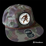 Camo Big Foot Rope Hat