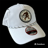 White Big Foot Golf Hat