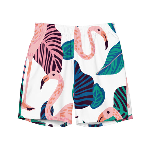 Summer Livin Flamingo swim trunks